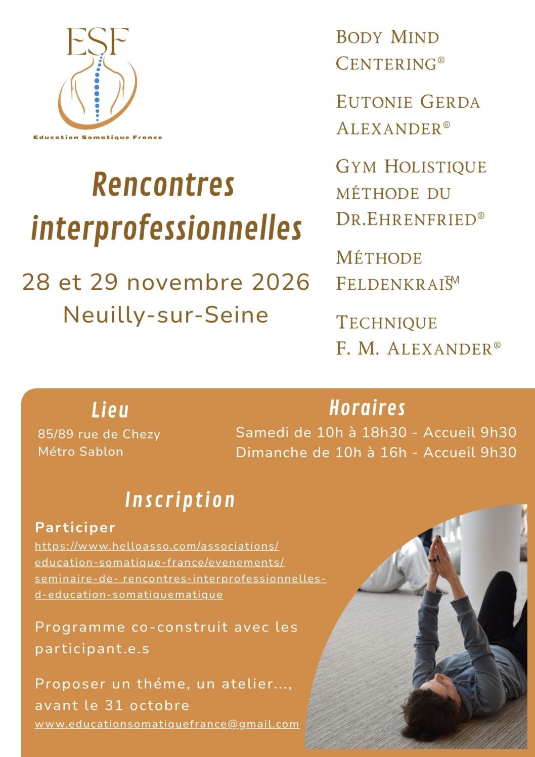 Education somatique France ESF®