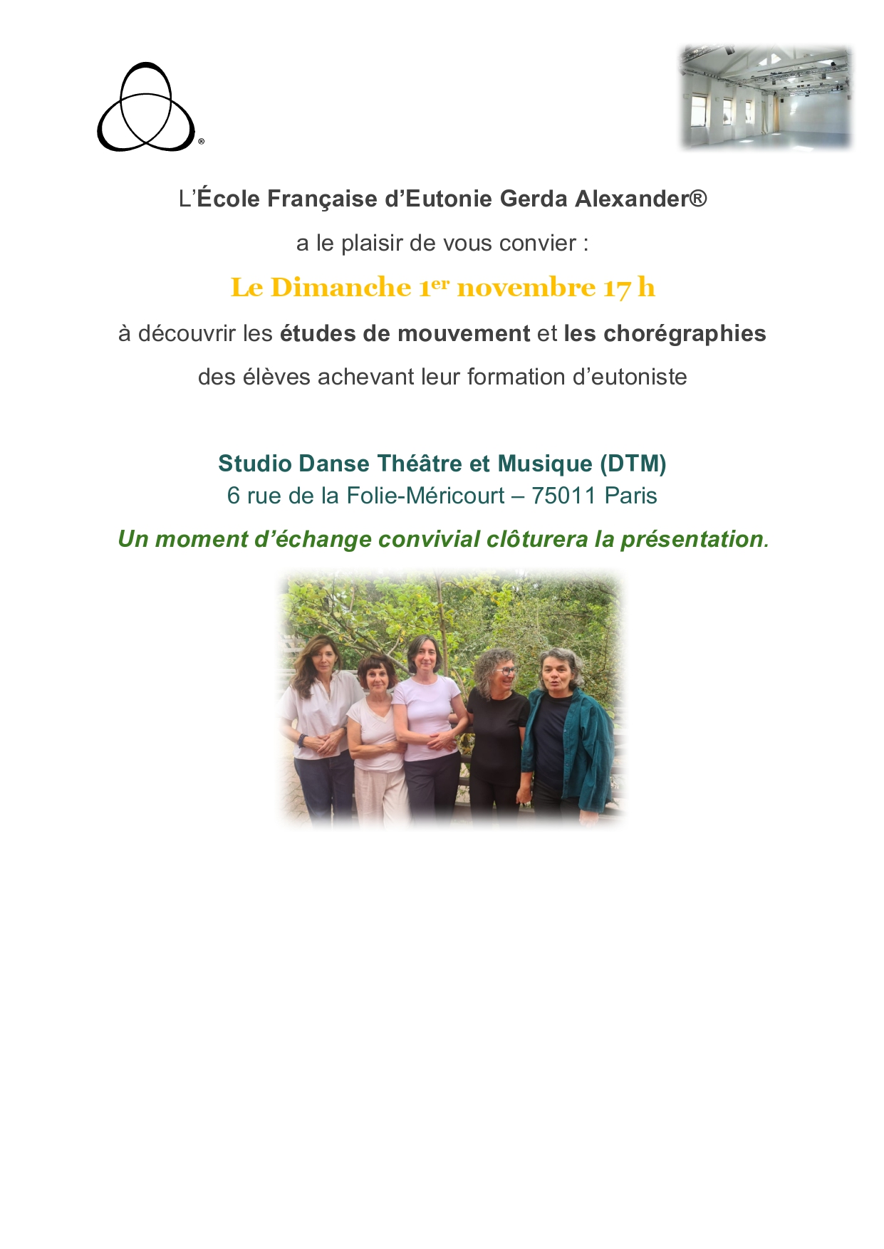 Fête de fin de formation